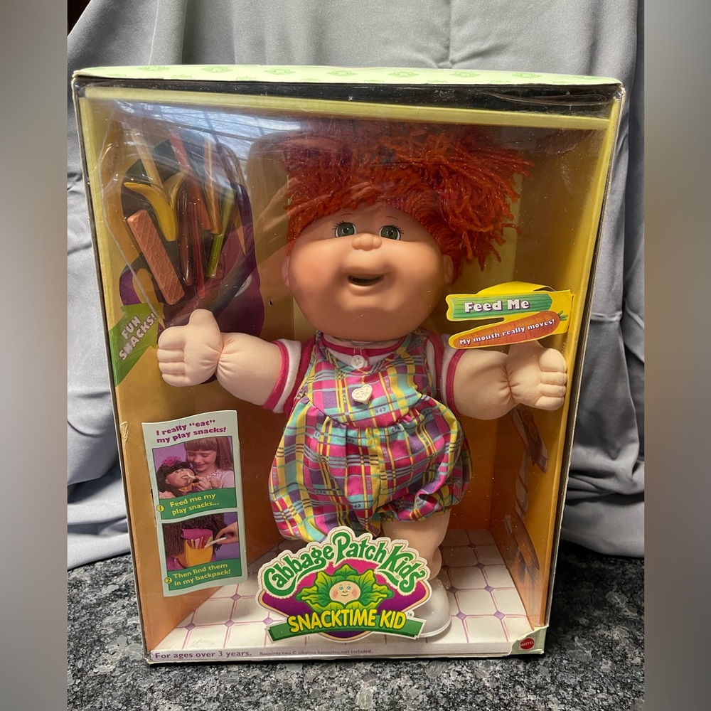 Snack time Cabbage Patch Doll